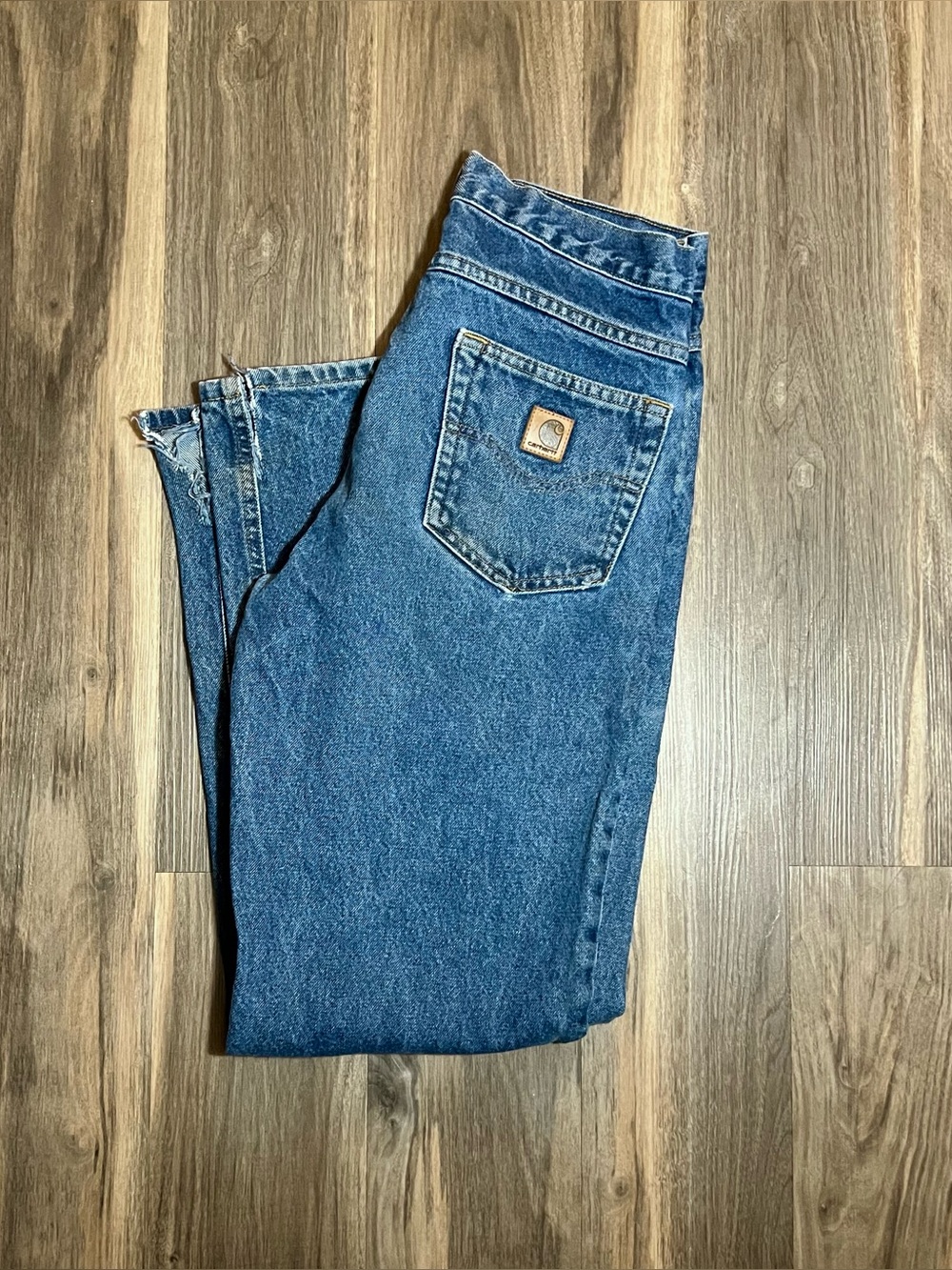 Carhartt Jeans Men’s Size 30 x 32 Relaxed Fit Straight Leg B17 Denim Workwear